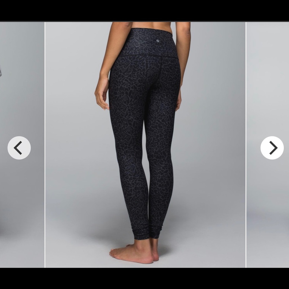 Lululemon Luxtreme Petal Camo Leggings Size 8